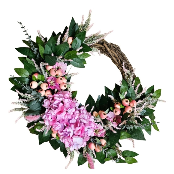 Pink Spring Wreath - Picture 5 of 9